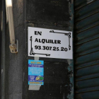Anuncio de piso en alquiler en Barcelona.-RICARD CUGAT