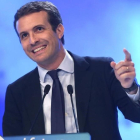 Pablo Casado durante su discurso.-DAVID CASTRO