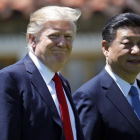 Trump y Xi Jinping.-AP / ALEX BRANDON