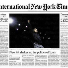 Pablo Iglesias, portada en 'The New York Times'.-