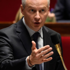 El ministro de Economía de Francia, Bruno Le Maire.-ERIC FEBREGÉ