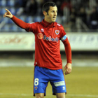Nagore entrenó ayer con normalidad y podrá ser de la partida ante el Girona. / VALENTÍN GUISANDE-