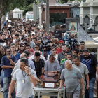 Funerales de las víctimas del tiroteo en una escuela publica de Brasil.-EFE