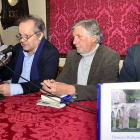 De izquierda a derecha, Manuel Rico, Javier Santillán, Abel Hernández y César Millán. / ÁLVARO MARTÍNEZ-