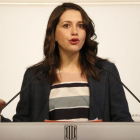 Rueda de prensa de Inés Arrimadas.-EL PERIÓDICO