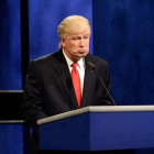 Alec Baldwin, caracterizado como Donald Trump en 2017.-WILL HEATH (NBC)