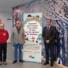La Funeraria y Tanatorio Municipal de Soria colabora con Cruz Roja en la entrega de juguetes educativos. HDS