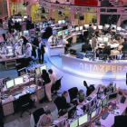 Redacción del canal en inglés de Al Jazira, en Doha (Catar).-REUTERS