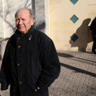 Josep Lluis Núñez, en diciembre del 2014, se registra en el centro penitenciario de régimen abierto de la Trinitat.-RICARD CUGAT