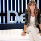 La periodista Cristina Puig, en el plató de 'El debate de La 1'.-Foto: RTVE