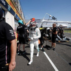 Lewis Hamilton, durante los entrenamientos en el circuito Paul Ricard.-EFE / YOAN VALAT