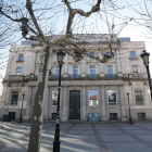 Antigua sede del Banco de España que sigue a la espera de su nuevo uso.-