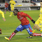 En el partido de ida, el Numancia se impuso por 3-2 a Las Palmas. / ÁLVARO MARTÍNEZ-