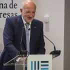 Juan Roig, en la inauguración de la Marina de Empresas de Valencia, donde está Lanzadera o Edem.-MIGUEL LORENZO