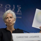 La directora gerente del FMI, Christine Lagarde.-