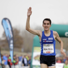 Daniel Mateo completó una gran carrera en Guadalajara.-Diego Mayor