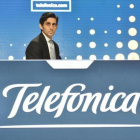El presidente de Telefonica, José María Álvarez-Pallete, en la junta general de accionistas de mayo pasado.-EFE / FERNANDO VILLAR
