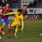 Pedro podría ser hoy la referencia ofensiva del Numancia ante el Hércules. / DIEGO MAYOR-