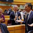 Pedro Sánchez en el Senado-JOSE LUIS ROCA