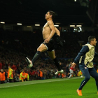 Wissam Ben Yedder celebra su segundo gol.-EFE