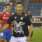 Txomin Nagore durante su visita a Los Pajaritos con el Mirandés en la Copa de Castilla y León. / DIEGO MAYOR-