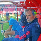 El técnico del Numancia, Jagoba Arrasate.-MARIO TEJEDOR