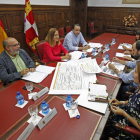 Reunión de representantes gubernamentales con Soria Ya.-MARIO TEJEDOR