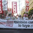Manifestación de julio del 2012 contra los recortes aprobados por el Gobierno de Mariano Rajoy.-J. CASARES / EFE