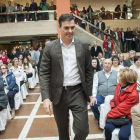 Pedro Sánchez, el pasado martes, durante una visita a Castellón.-Foto: EFE