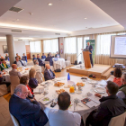 Desayuno organizado por Caja Rural de Soria con el sector agroalimentario provincial. - MARIO TEJEDOR (21)