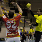 El equipo soriano lograba la primera victoria de la temporada lejos del pabellón de San Andrés.-Diego Mayor