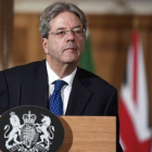 El actual primer ministro italiano, Paolo Gentiloni, dirigía el Ministerio de Exteriores cuando se produjo el masivo ciberataque.-REUTERS / TOBY MELVILLE