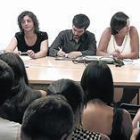 Reunión del consejo ciudadano de Podemos, en la sede de Princesa, en Madrid.-DAVID CASTRO