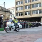 Desfile de la Guardia Civil ayer en Soria.-D. M./ Soria