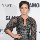 Demi Lovato, el pasado lunes en Los Ángeles.-JON KOPALOFF