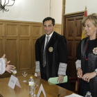 El nuevo fiscal jefe de Soria en su toma de posesión-Luis Ángel Tejedor