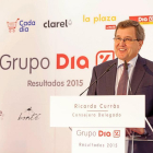 Ricardo Currás, en la comparecencia.-E. M.