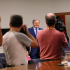 El portavoz del Gobierno, Íñigo Méndez de Vigo, en la rueda de prensa posterior al Consejo de Ministros.-JUAN MANUEL PRATS