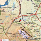 Ubicación del epicentro del terremoto según el mapa del Instituto Geográfico Nacional. HDS