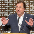 El presidente de la Junta de Extremadura, Guillermo Fernández Vara.-JERO MORALES (EFE)