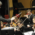 La Joven Orqusta Sinfónica de Soria en uno de sus conciertos. / VALENTÍNGUISANDE-