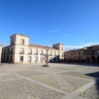 Imagen de archivo de la plaza Mayor de Medinaceli.-HDS