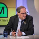Quim Torra entrevistado en Els matins de TV-3.-JORDI BEDMAR