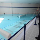 El balneario urbano, el día de su inauguración en la primavera de 2016.-HDS