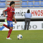 Víctor Andrés en el encuentro de la pasada jornada ante el Sabadell. / Diego Mayor-