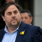 Oriol Junqueras, a su llegada a la Audiencia Nacional el pasado 2 de noviembre.-GABRIEL BOUYS (AFP)