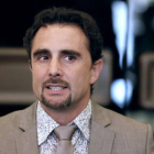 El que fue empleado del HSBC Private Bank, Herve Falciani, en una la Asamblea Nacional en París.-Foto:   AFP / KENZO TRIBOUILLARD