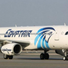 Un avión de la compañía Egypt Air.-