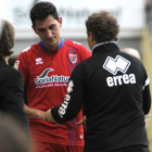 Juanma Marrero fue titular en la primera parte de la Liga y acabó sin entrar en las convocatorias.-Diego Mayor