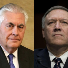 Rex Tillerson (izquierda) y Mike Pompeo.-/ JOSEPH EID JIM WATSON (AFP)